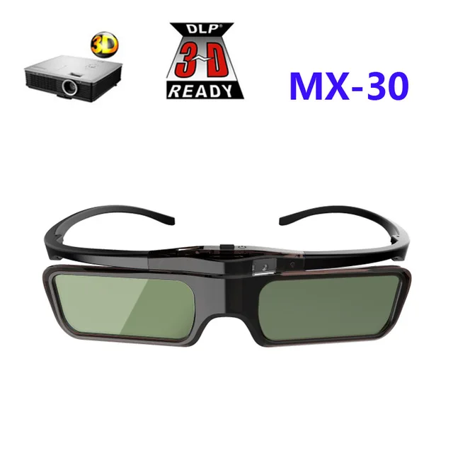 3D aktívna uzávierka 96-144Hz DLP-Link 3D okulia pre XGIMI Z4X/H1/Z5 Optoma Sharp LG Acer H5360 JMGO BenQ W1070 Projektory