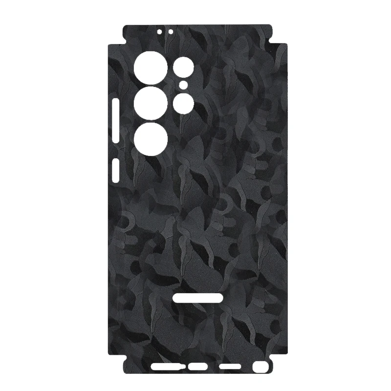 3D Camo krokodílové hadí zrno Plné krytie Telefón pre Samsung Galaxy S24 Ultra S24 Plus S24 Zadné + boky Wrap Film Wrap Film