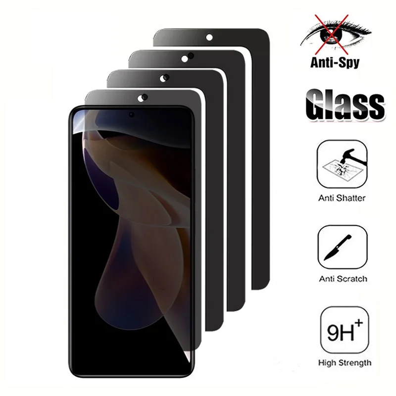 3D chrániče obrazovky ochrany osobných údajov pre Xiaomi Redmi Poznámka 11 9 10 Pro 4G 5G Anti-SPY Ochranné sklo pre Redmi 9 8 7a 10c Poznámka 10a 9c