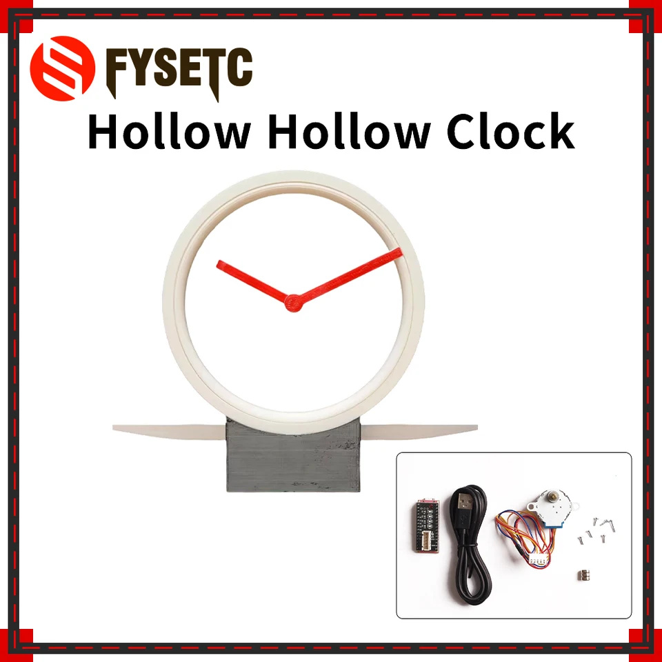 3D DULW CLOCK KIT DIY 3D tlačové modely KIT MAGNETICKÉ HODINY HODINY OVLÁDAŤ VEĽKÝ KVALICKÝ ČÍSLO CLOCKÝ ČÍSLO PRE 3D TLAČ