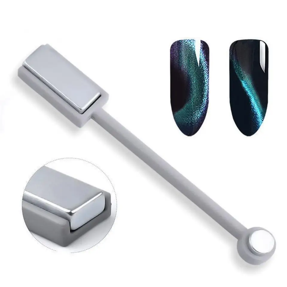 3D efekt na nechty Art Polish Magnetic Stick Strong magnet UV gél manikúra nástroja
