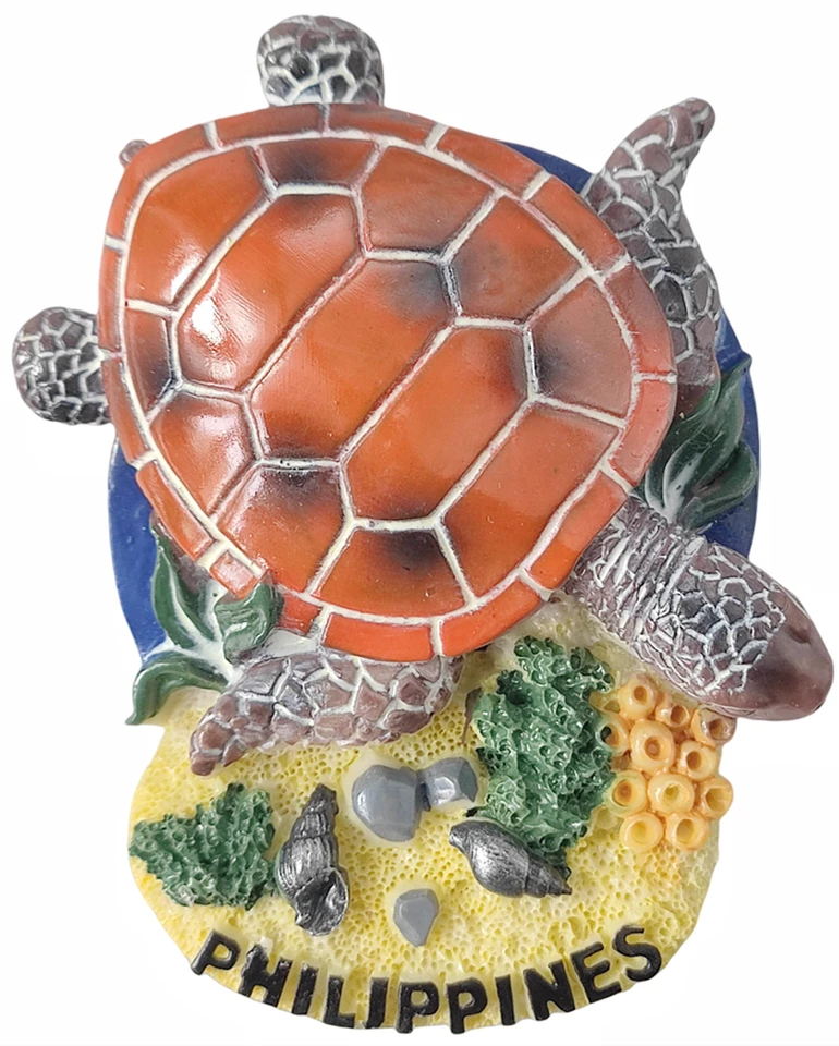3d Filipíny chladnička magnet suvenír darčeková živica chladnička Magnetická nálepka Zbierka Domáca dekorácia