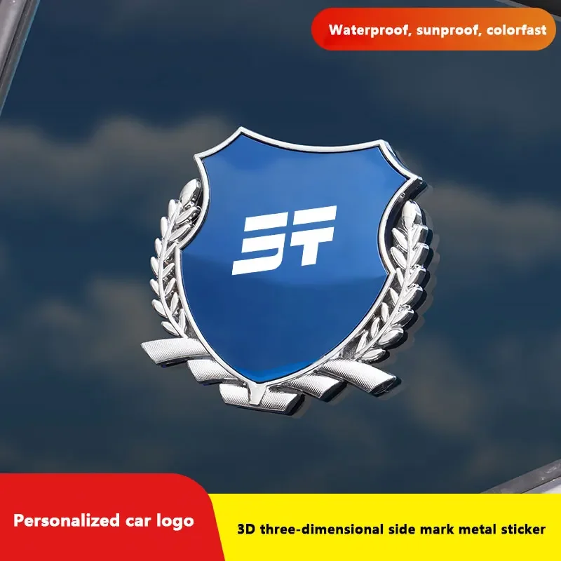 3D kovové auto Trunk Window Strana znak odznak nálepky pre nálepku Chery Jetour x7 x7sm x9 x95 Rasting i-dm T2 T3 Auto príslušenstva