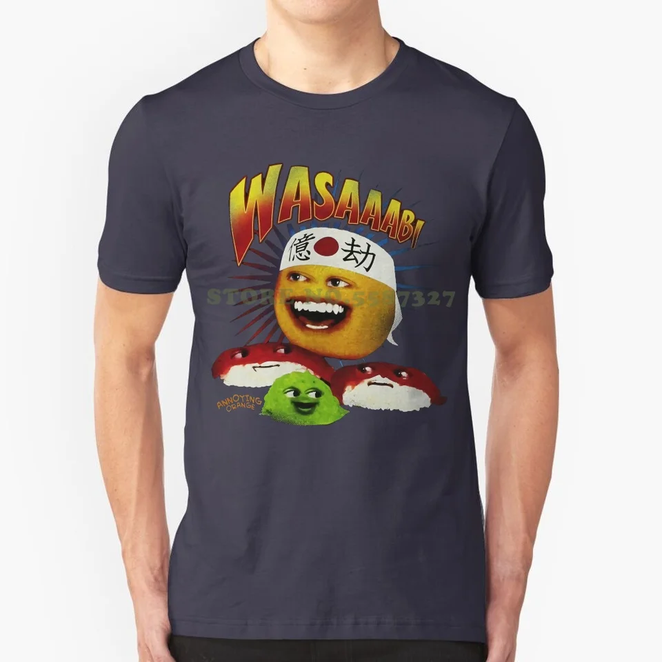 3D Men Hot Lacné čierne mužské tričko Thirt otravné oranžové hity internet meme pánske tričko-wasaabi! Karate Orange i