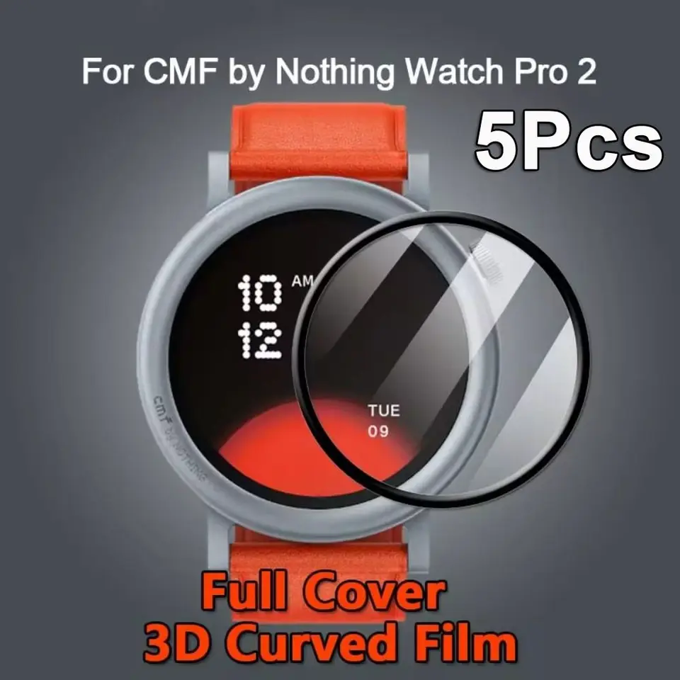 3D ochranný film pre CMF Watch Pro 2 3D Curved Edge HD Full Cover Screen Protector