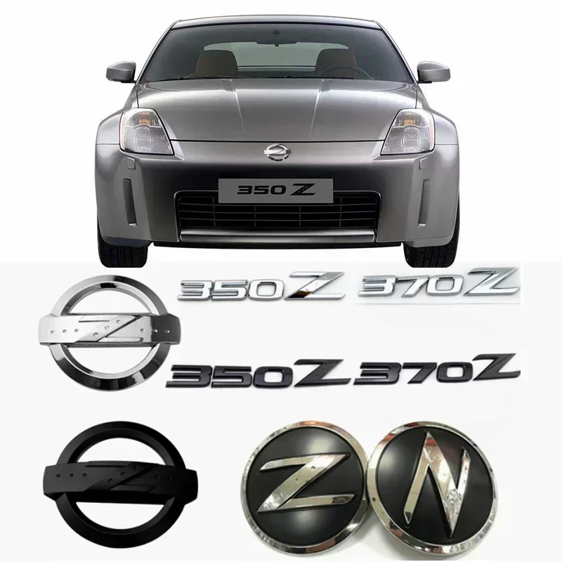 3D odznak na bočné telo SKLADOVÉ SKLADA Zadné nálepky Zadné kmeňové nálepky Z Logo pre Nissan 350Z 370Z Fairlady Z. Z3 Z34 Automatické štýly príslušenstva