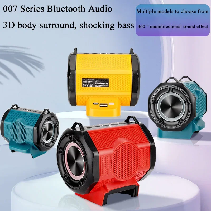 3D priestorový zvuk Hifi HIFI High Fidelity Reproduktor Audio Sound pre Makita pre Dewalt pre Bosch pre Milwaukee 18V 20V lítiovej batérie