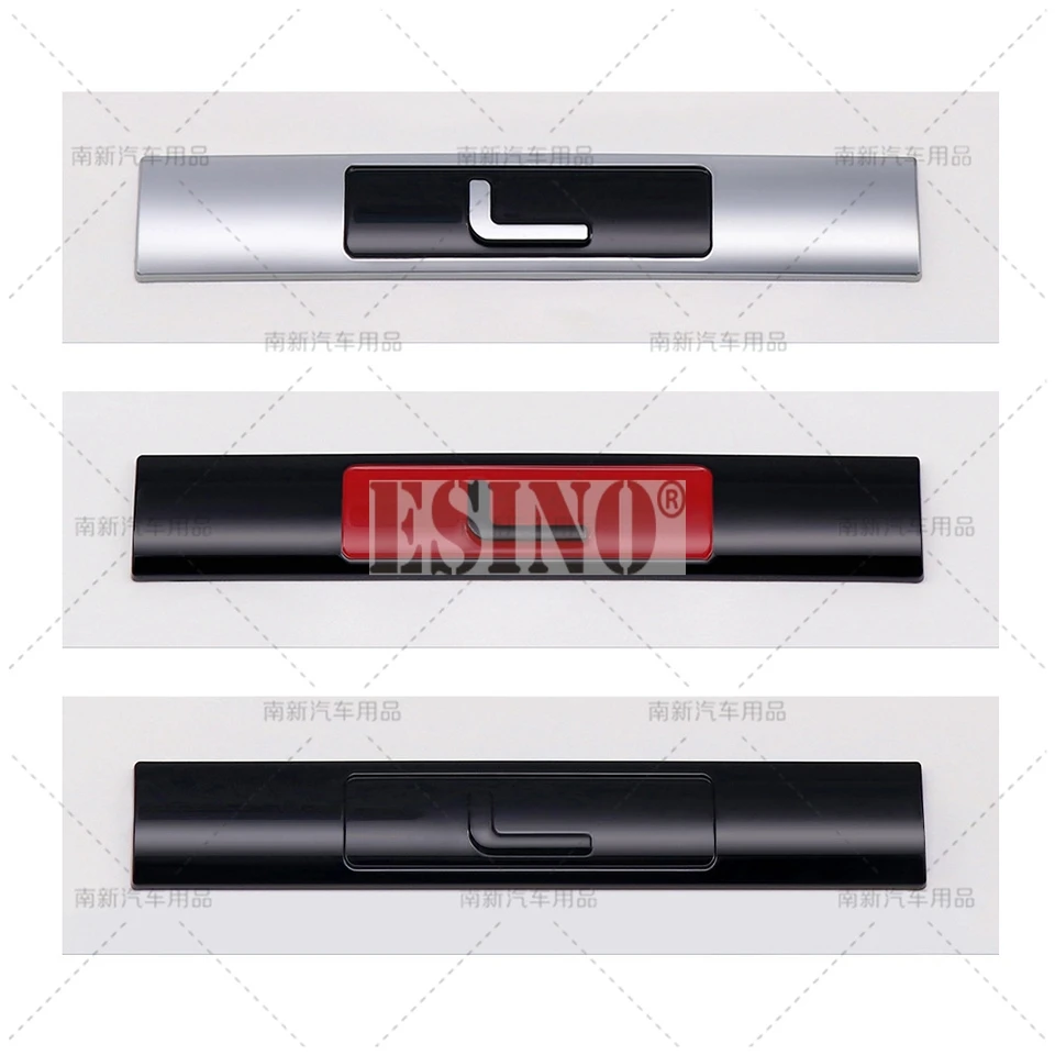3D písmeno L ODDEKY ABSICK ZAMESTNÝ ZAMESTNANCI PRE AUTOMOBILOVÉ ADHESIVE BADGE pre Land Rover Range Rover Vogue