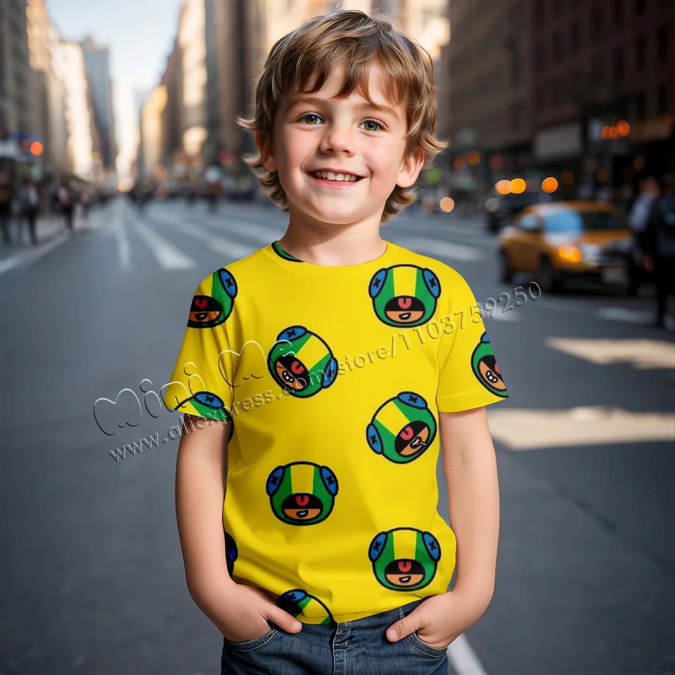 3d tlač divoký boj je vhodný pre 2-14 rokov starý letný Messi Pipboy Fallout Stich Boys Girl oblečenie Lion King T tričko