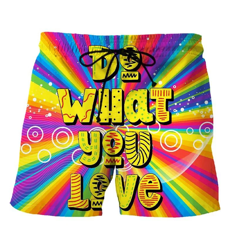 3D tlač LGBT Beach Shorts
