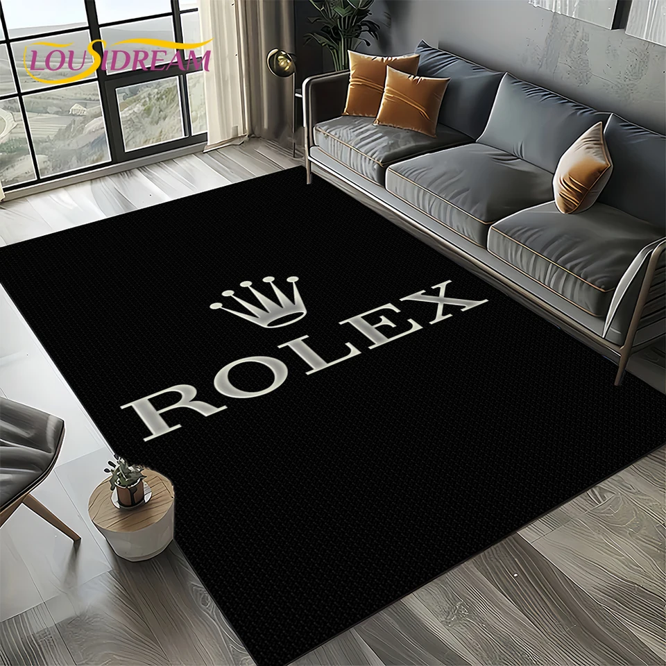 3D tlač R-Rolex Prispôsobený koberec koberca pre obývaciu izbu spálňa Domov pohovka Dekorácia, detské ihrisko koberce non-sklip podlahové podlahy darček