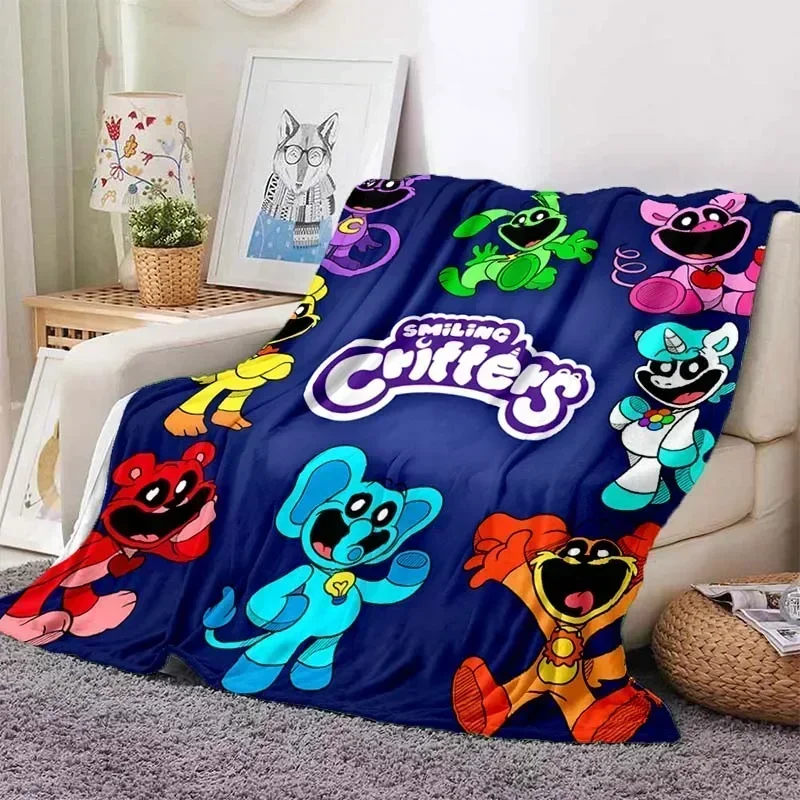 3D tlačená detská prikrývka Catnap Dogday Cartoon Smeling Cotters Babes koberec super mäkký teplý pre spálňu v obývacej izbe pohovka