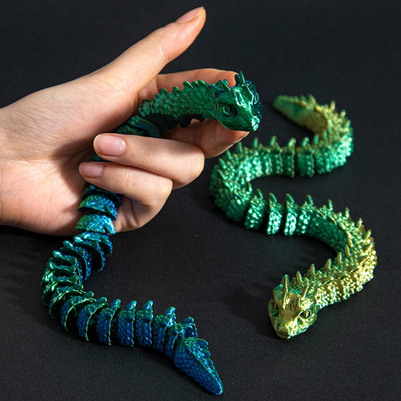 3D tlačený model morského draka Multi-Joint Activity Model Tank Home Decoration Water Dragon Detské hračky stolové ozdoby