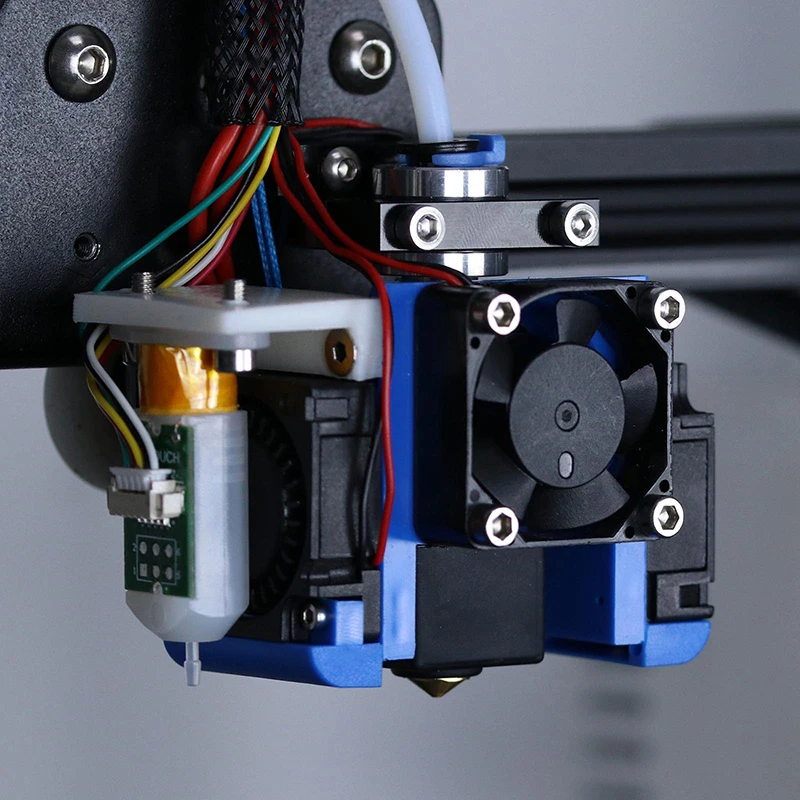 3D tlačiareň E3D/V6 HOTEND VOLCANO HEAD HORDY HORD DUAL COLLING FANTS V6 J-TYPE HOT END Bowden Extruder Kit pre ender3 V2 Pro CR-10S