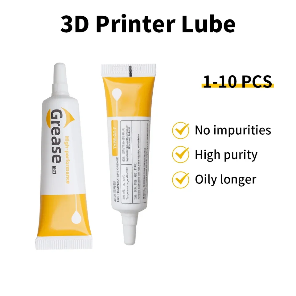 3D tlačiareň Maziva maziva pre 3D tlačiareň Znížte hluk Dobrý mazanie efektu mazajúci olej pre laboratórium Bambu X1 X1C P1S P1P