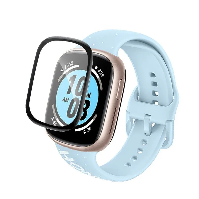 3D zakrivená mäkká hrana čistá ochranná ochranná fólia Smartwatch Full Cover pre Honor Watch 4 Chránič obrazovky Watch4 Smart Accessories