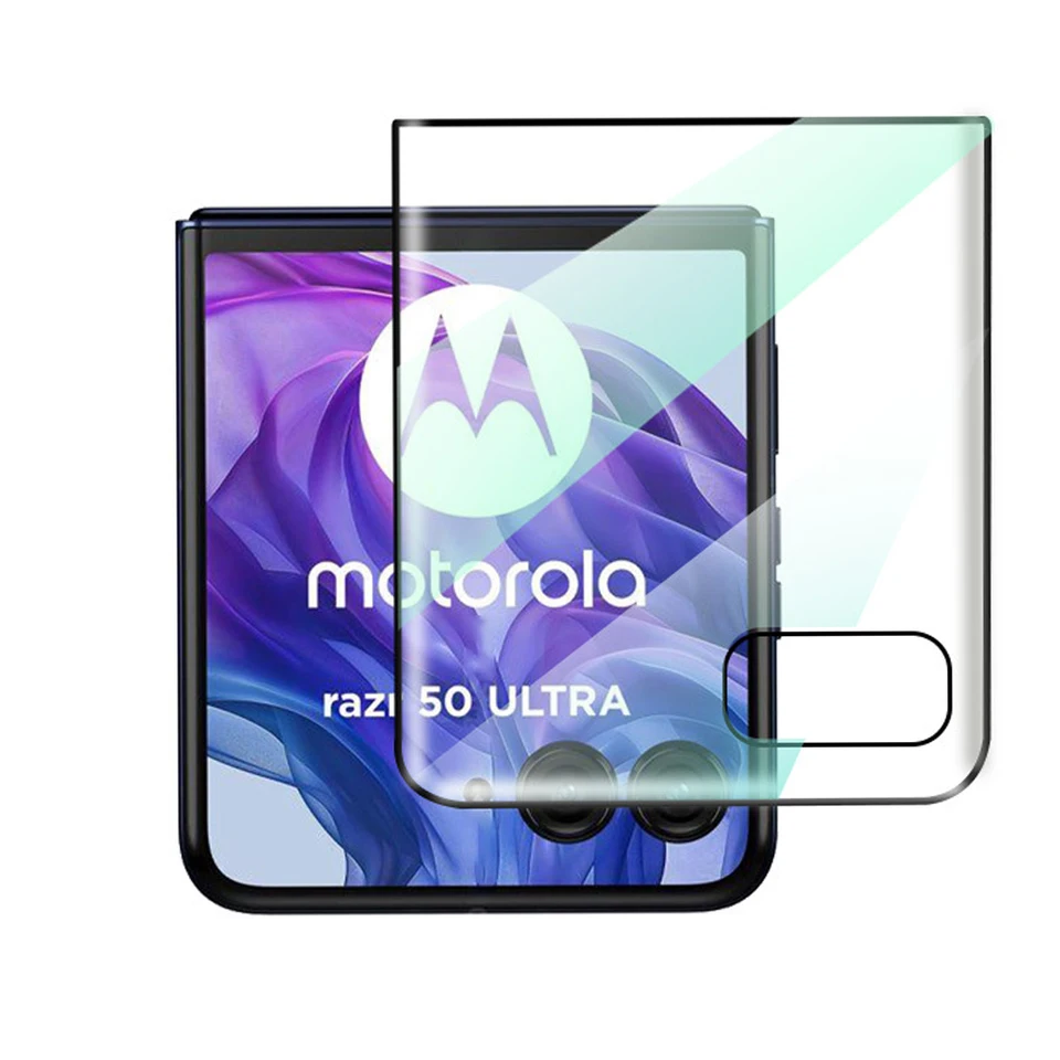 3D zakrivené temperované sklo pre Outter Screen Motorola Razr 50 Ultra 50ultra Protector pre Moto Razr 50 Ultra Plus 2024 film