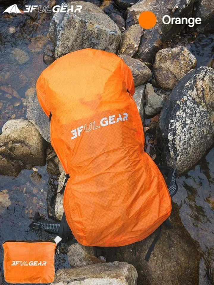 3f UL Gear Batoh Cover Vysoko výkonný Hercules nepremokavý pokryt Mochila 20-85L pre kempingové turistické horolezectvo