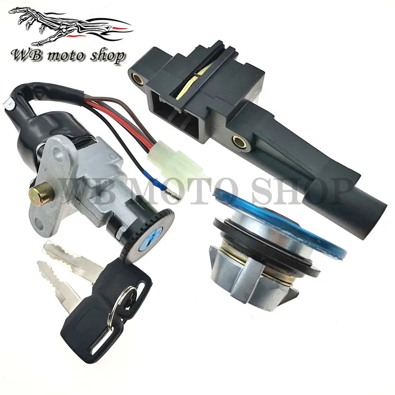 3KJ JOG 50 LOCK INGITICKÝ KLIG SPÍNAŤ SET SEDADLA SEDAJ KLIKA PRE ČÍNSKÉ QJ KEEWAY SCOOTER YAMAHA JOG50 MOTORYCLE SUPER