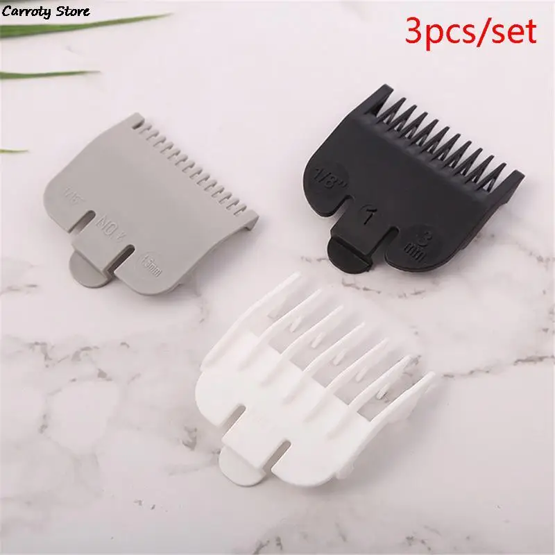 3ks 1,5 mm/3 mm/4,5 mm vlasové strihové strihanie náhradné puzdro Limit Comp And Comper Compter Compter Professional vhodné pre Wahl Trimmers