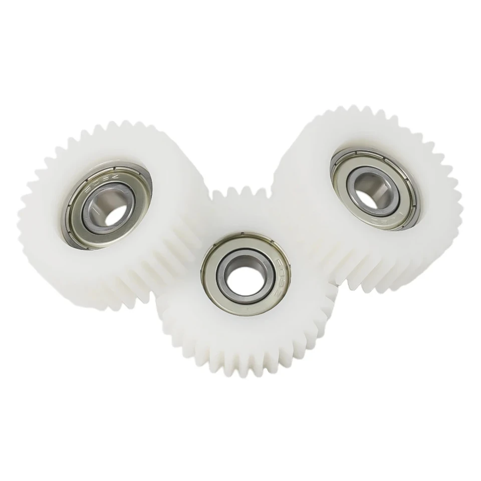 3ks 37,5x12 mm planéta 36 zubov 36 zubov s 8 mm ložiskovými kolesami Hubs Elektrický bicykel nylonový prevodový stupeň pre diely E-Bike Bafang Motor