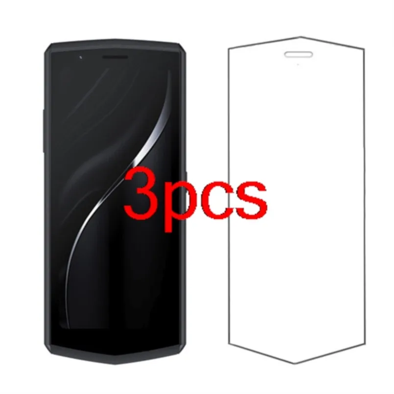 3ks Clear HD temperované sklo zapnuté pre Cubot vrecko 3 chránič obrazovky tenký pre vrecko Cubot3 vrecko 3 2,5D Ochranný predný film