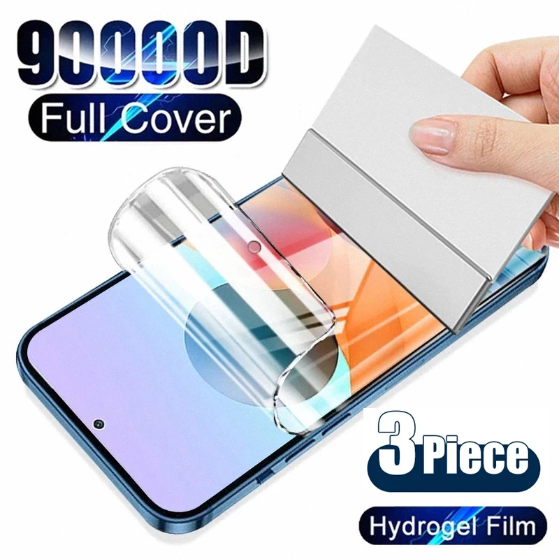 3ks hydrogelový film pre Samsung A55 5G A35 A15 A25 A54 A34 A34 Protector pre Ochrannú obrazovku Samsung A53 A14 A24 A16 A52S
