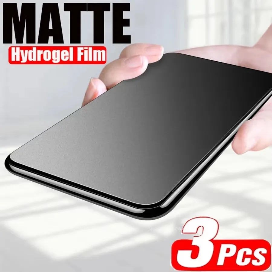 3ks matný hydrogélový film pre Google Pixel 7 2 7a 4xl 5 6 3D chránič zakrivených obrazoviek Pixel 6 7 8 Pro 4a 5 5G Príslušenstvo Žiadne sklo