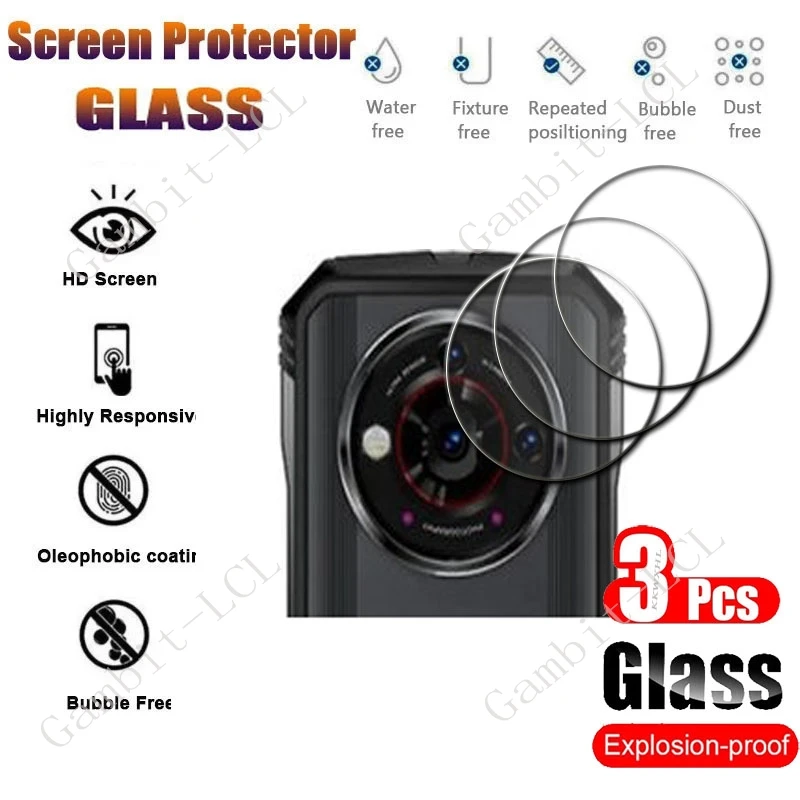 3ks pre Doogee V30 Pro Camera Objektív ochranca zadnej obrazovky Ochranné temperované sklo na DOOGEEV30PRO DOOGEEV30 V30PRO
