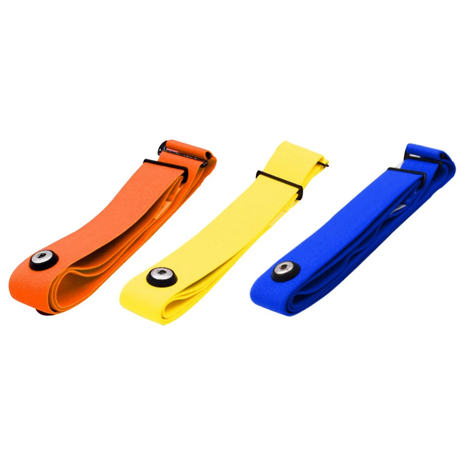 3ks pre magénny srdcový hrudný remienok nastaviteľný elastický popruh pre Polar Wahoo Garmin Sports Wireless Monitor Rate pás C