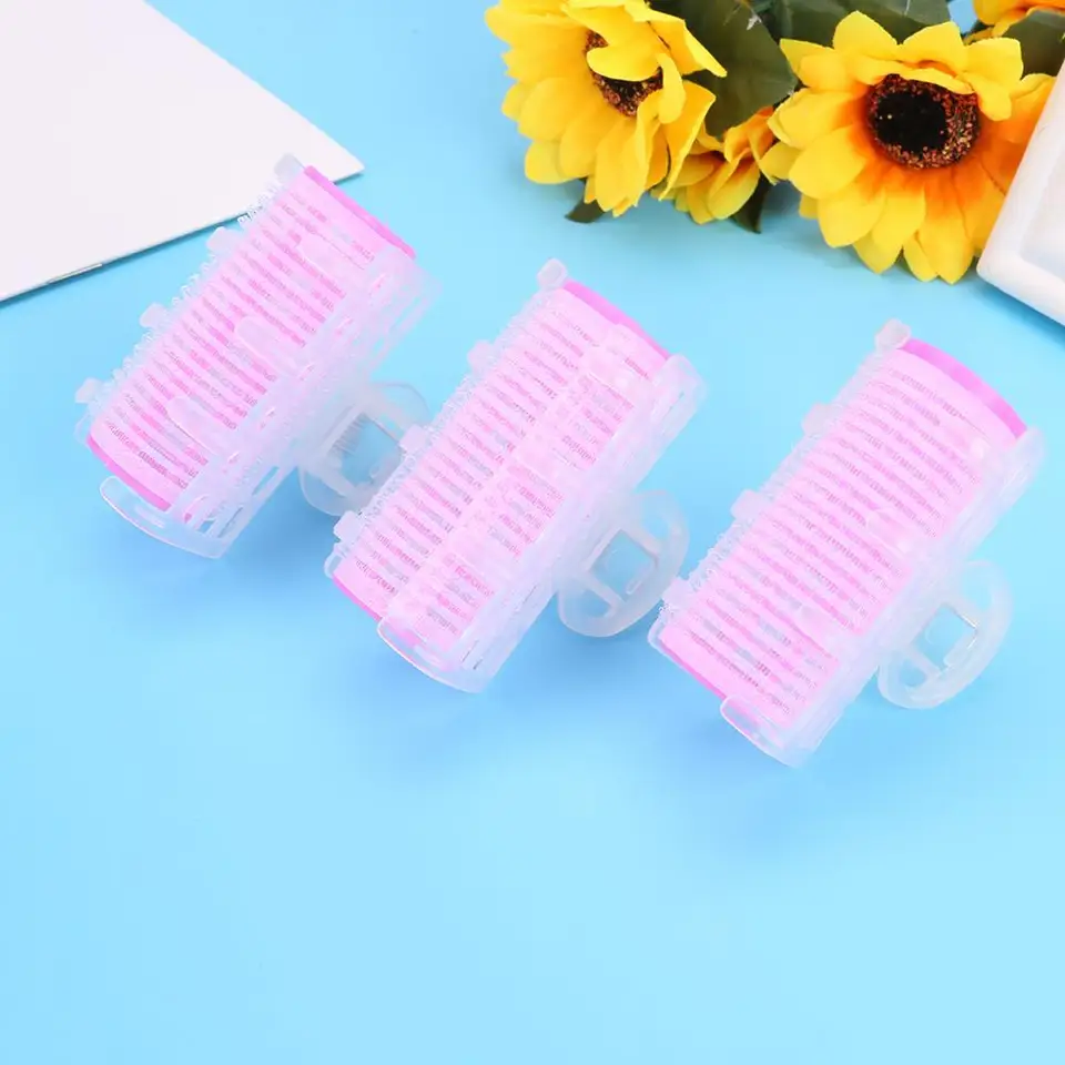 3ks/set Profesionálny prenosný vzduchový bangs valček DIY Fringe natáčanie Celps Styling Roller Roll Curler Beauty Tool