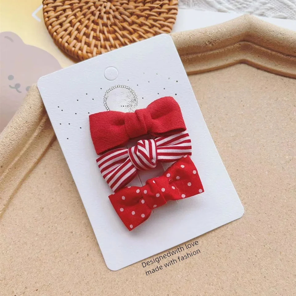 3KS Solid Dog Luky psie klipy pre psie klipy Pet Bowknot Doggly Hair Grooming Produkty pre šteňa mačiatko mačiatko vlasy Barrette Pet Príslušenstvo