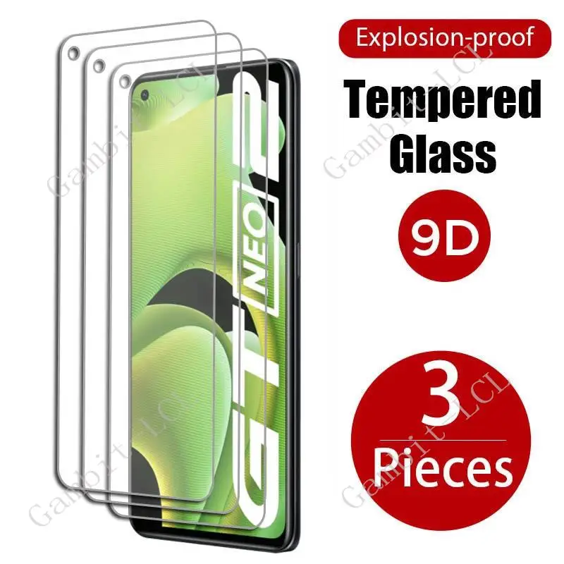3ks temperované sklo pre Realme GT NEO 5 SE Neo5 GT3 3 2 3T 2T GT2 Pro GT Master Edition X50 Pro 5G Cover Film Ochrana obrazovky