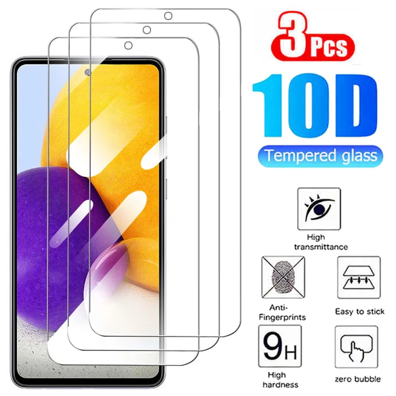 3ksové brnenie Samsun A52 Glass pre ochranné sklo Samsung A32 A22 A72 A52S A52 na Samsang A 52 SM-A525F/DS