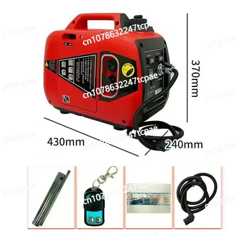 3KW elektrické vozidlo s predĺženým rozsahom Generátor MUTE prenosné prenosné voľné inštaláciu benzínu DC Universal 48V 60V 72V