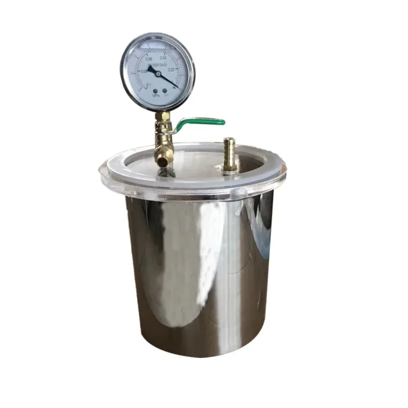 3L/10L/20L Vákuová kolekcia živicovej kotleku pre infúzne procesy vákuovej živice Suchovanie komory odplynenie