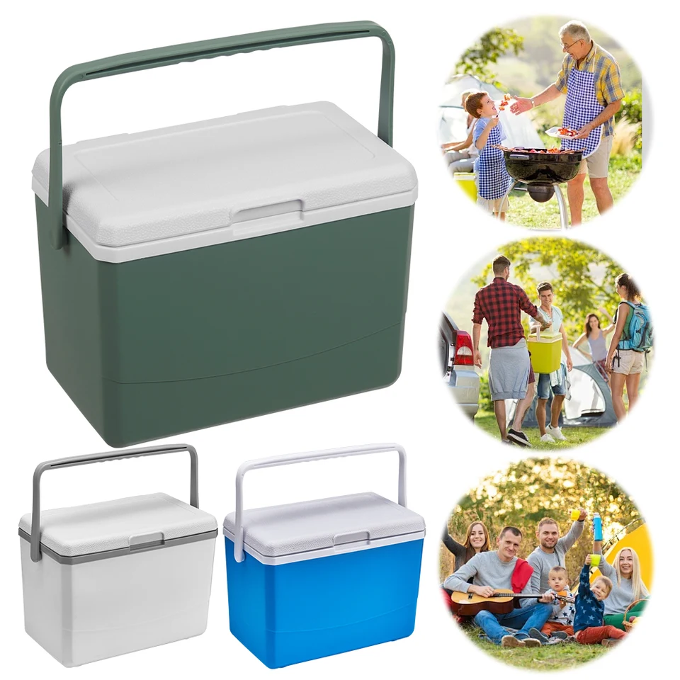 3L Izolovaný prenosný chladič s rukoväťou kempingová chladnička chladnička tepelne ukladanie potravín Cool Box pre plážový piknik