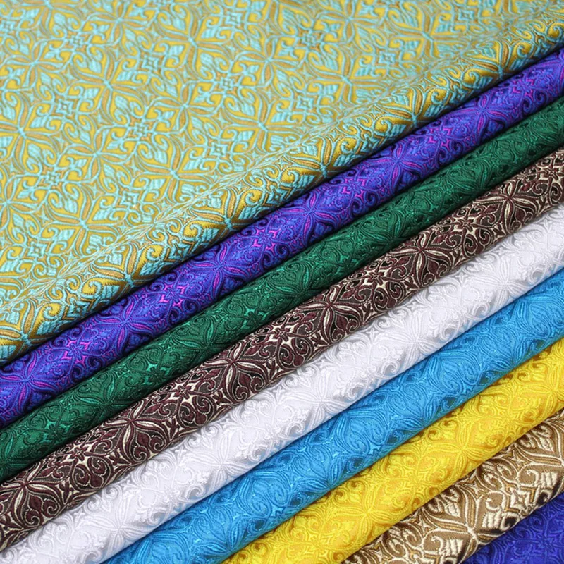 3m 1m Jacquard Brocade Brocade Damask Mongolian Robe Tang Costume Canster Faux Hodváb Čínsky cheongsam šaty detské oblečenie DIY