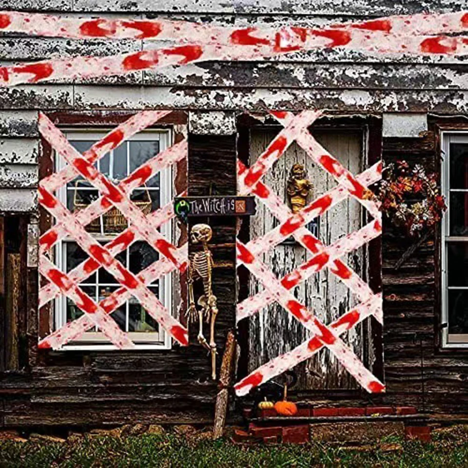 3M/5m Halloween Bloody Gázová strašidelná látka krv Bream Bandage Horor Múmie gauzes duchovné festivaly Výstraž