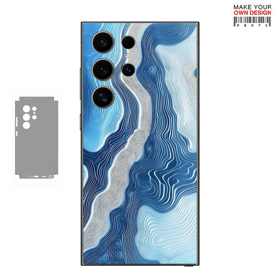 3MPE007 Skin nálepka pre Samsung Galaxy S24 S23 S22 S21 Ultra note20 Náklady zadného filmu Obrázok Obrázok Obraz