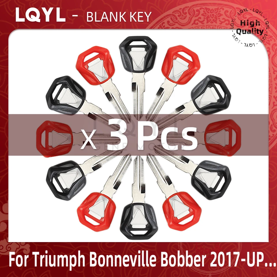3pcs blankový kľúč nahradiť nezostrihané kľúče pre triumf Bonneville Bobber T100 T120 T800 T900 Tiger 2017-2022