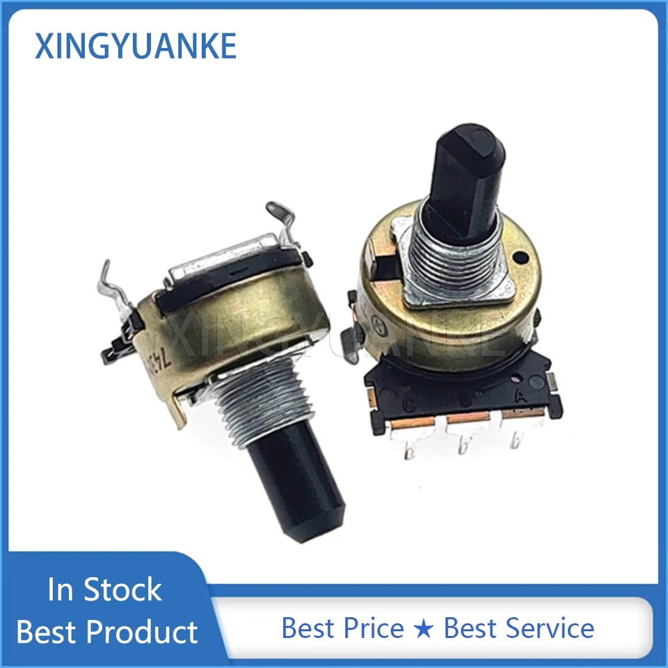 3pcs EC16 Typ Rotary Encoder EVQW2HF1512B 360 STRAVNÁ ROTAJÚCI 12 POZÍCIA 12 Pulz 3-kolík D Dĺžka hriadeľa 15 mm