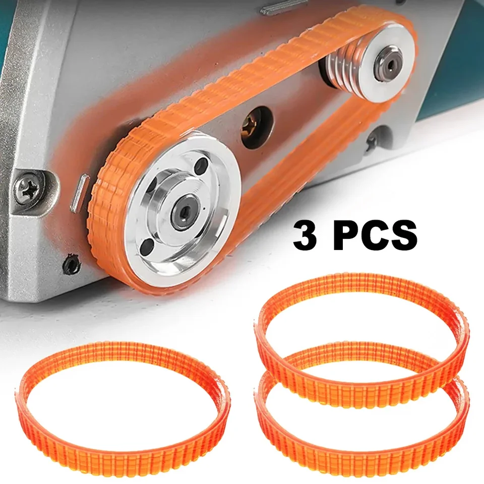 3pcs Elektrický hobľový hnací pás V-Type Hnacím pásom pre 1900B 225007 N1923B FP0800 KP0810C KP0810 BKP180 Series ELEKTRICKÝ PLABER