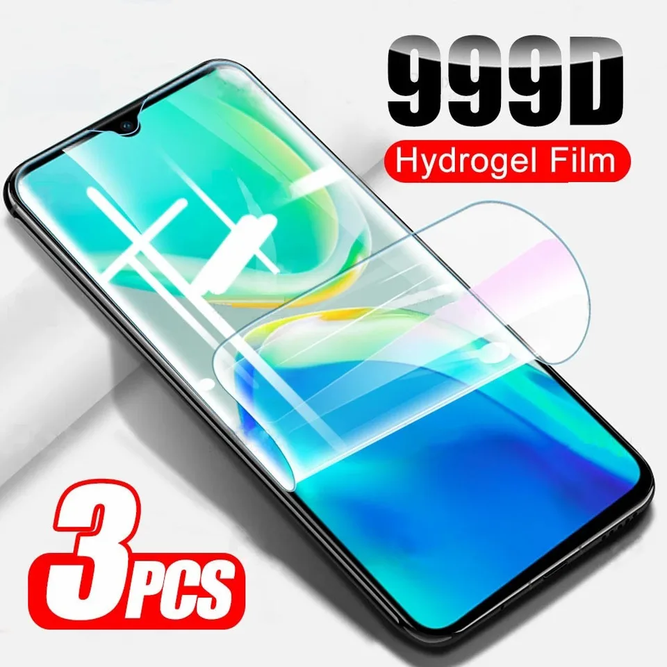 3pcs Full Hydrogel Film pre Redmi Note 9 8 Pro 9a 9C 9T 8T Ochranca obrazovky pre Xiaomi Redmi Note 10 11 Pro 9S 10S 11S 10C Film
