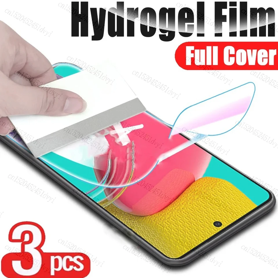 3pcs Hydrogel Film pre Oppo Realme GT NEO 6 S SCREE OBRÁZKA PRE Realme 12x C65 C51S 12 C67 Note50 NARZO 70 5G LNDIA PRO PLUS PLUS