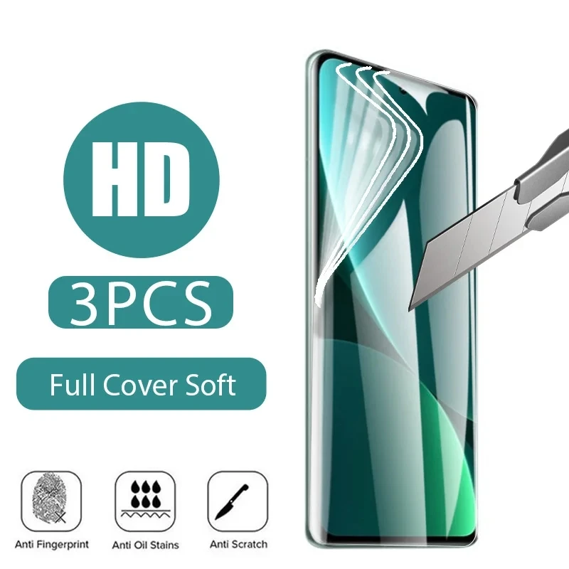 3pcs Hydrogel Film Screen Chrániče pre Moto G32 G13 G42 G53 G72 G22S E13 G24 Power G Play 2024