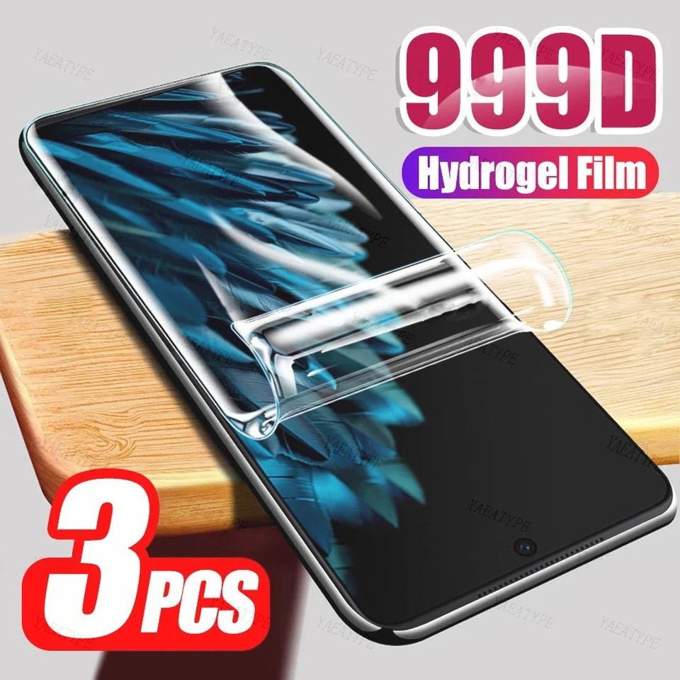 3pcs Hydrogle FLIM SCREET Protector pre BlackView Shark 8 N6000 BV8900 Oscal S70 Pro BV5300 PRO BV9300 Oscal C70 Oscal C30