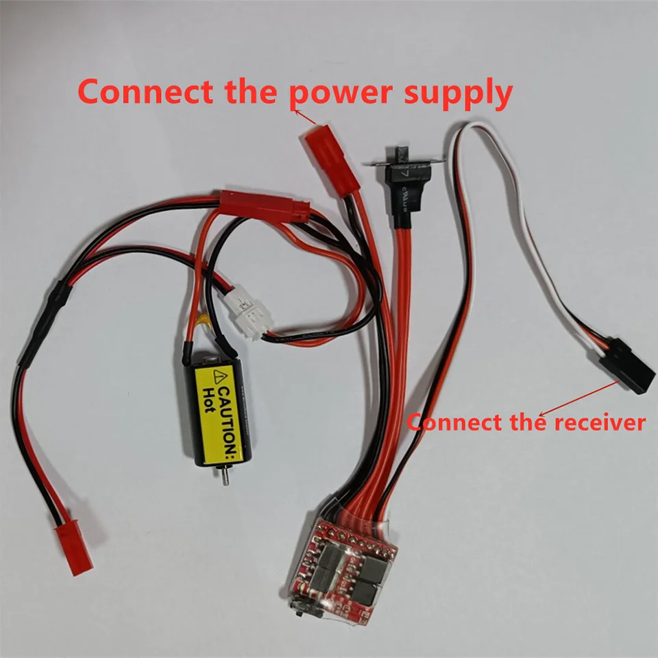 3pcs jst plug splitter jst muž samec y kábel jst y paralelný adaptér Splitter zväzok pre Traxxas trx-4 d90 redcat gen8 rc car car