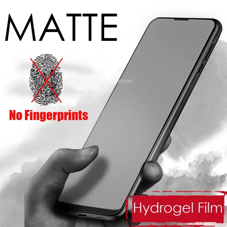 3pcs matný hydrogélový film pre iPhone 15 14 13 12 11 Pro Max anti-prsteň pre iPhone 14 15 8 7 plus 12 13 mini nie sklo