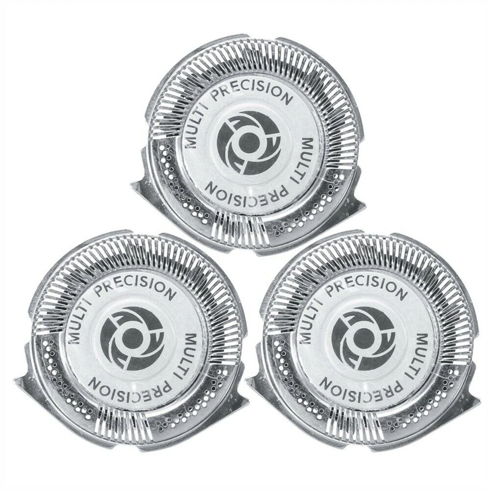 3pcs Razor náhradné holenie hlavy okrúhle holiaci strojčeky Čepele Univerzálne holenie hlavy Razor Blades for SH70 SH90 HQ8 HQ9 Series